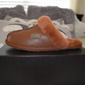 Australia Luxe Collective Whiskey Buff Leather Slipper L